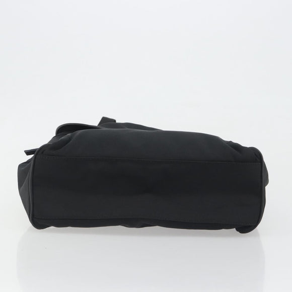 GUCCI Backpack Canvas Black Silver 019 0353 Auth bs36440