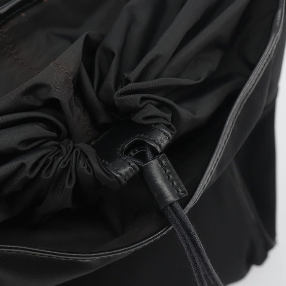 GUCCI Backpack Canvas Black Silver 019 0353 Auth bs36440