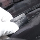 GUCCI Backpack Canvas Black Silver 019 0353 Auth bs36440-12