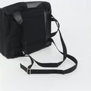 GUCCI Backpack Canvas Black Silver 019 0353 Auth bs36440-8