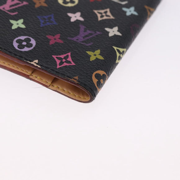 LOUIS VUITTON Multicolor Carnet de Val Mini Agenda M92652 LV Auth bs36442