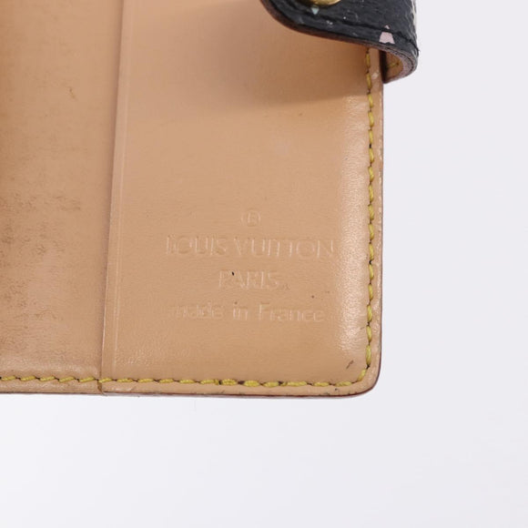 LOUIS VUITTON Multicolor Carnet de Val Mini Agenda M92652 LV Auth bs36442