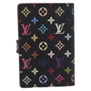 LOUIS VUITTON Multicolor Carnet de Val Mini Agenda M92652 LV Auth bs36442-2
