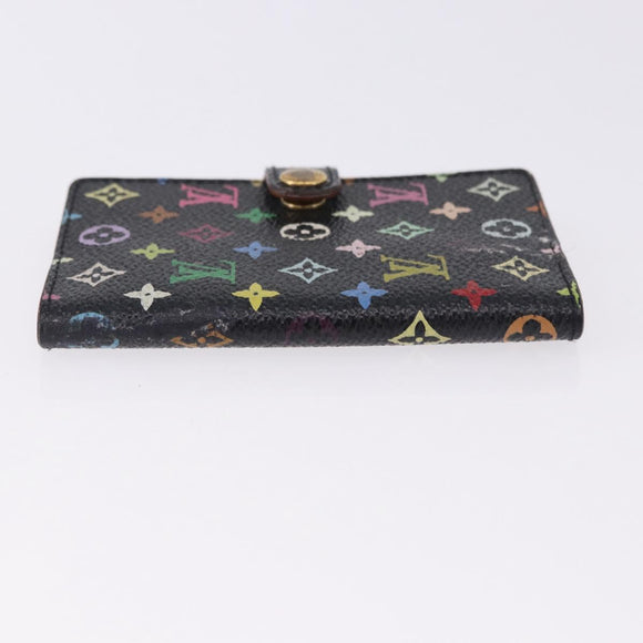 LOUIS VUITTON Multicolor Carnet de Val Mini Agenda M92652 LV Auth bs36442