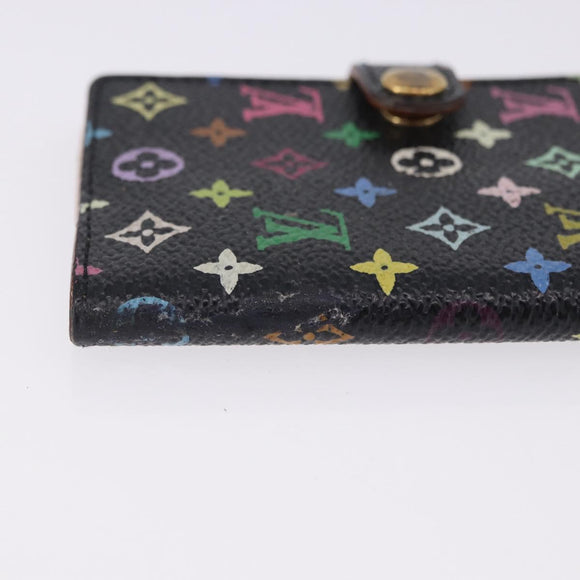 LOUIS VUITTON Multicolor Carnet de Val Mini Agenda M92652 LV Auth bs36442