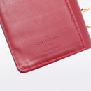 LOUIS VUITTON Monogram Vernis Agenda PM Pomme D'amour R21016 LV Auth bs36443-9