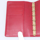 LOUIS VUITTON Monogram Vernis Agenda PM Pomme D'amour R21016 LV Auth bs36443-17