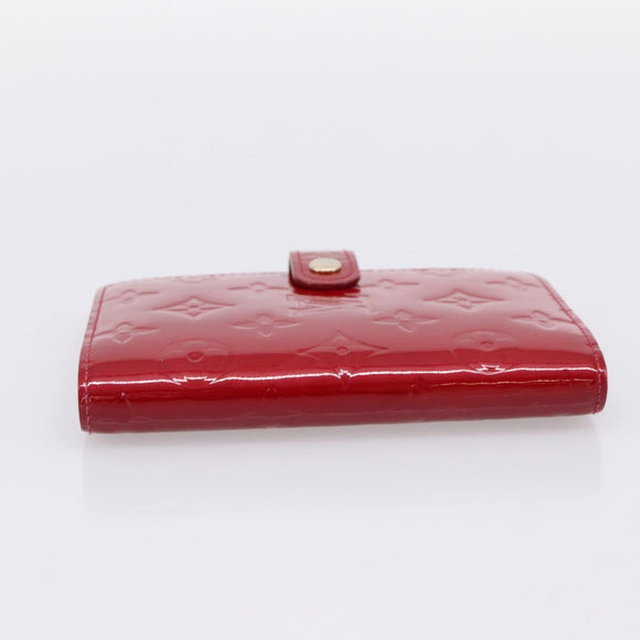 LOUIS VUITTON Monogram Vernis Agenda PM Pomme D'amour R21016 LV Auth bs36443