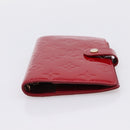 LOUIS VUITTON Monogram Vernis Agenda PM Pomme D'amour R21016 LV Auth bs36443-6
