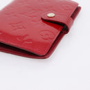 LOUIS VUITTON Monogram Vernis Agenda PM Pomme D'amour R21016 LV Auth bs36443-7