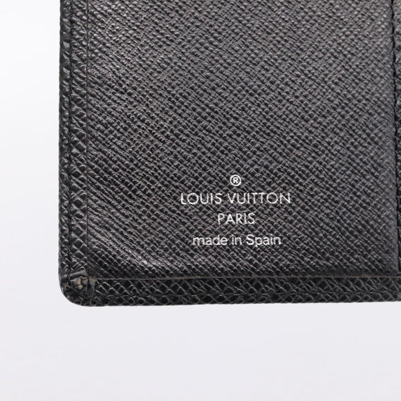 LOUIS VUITTON Taiga Agenda PM Day Planner Cover Ardoise R20426 LV Auth bs36444