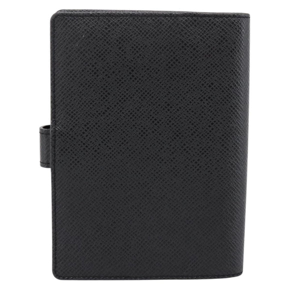 LOUIS VUITTON Taiga Agenda PM Day Planner Cover Ardoise R20426 LV Auth bs36444