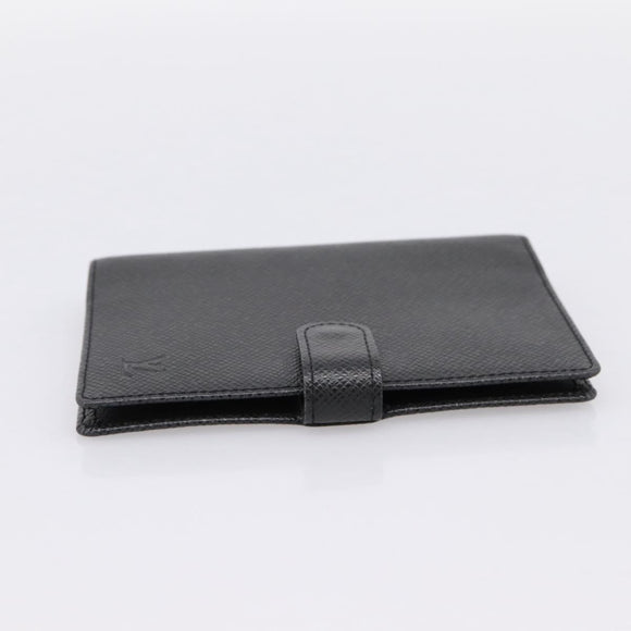 LOUIS VUITTON Taiga Agenda PM Day Planner Cover Ardoise R20426 LV Auth bs36444