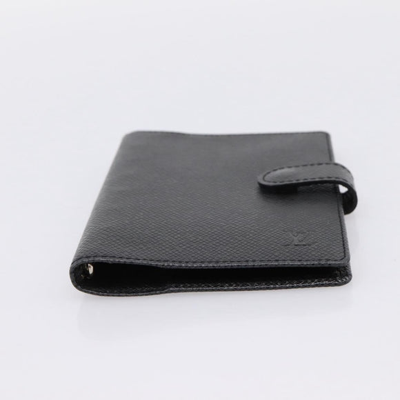LOUIS VUITTON Taiga Agenda PM Day Planner Cover Ardoise R20426 LV Auth bs36444