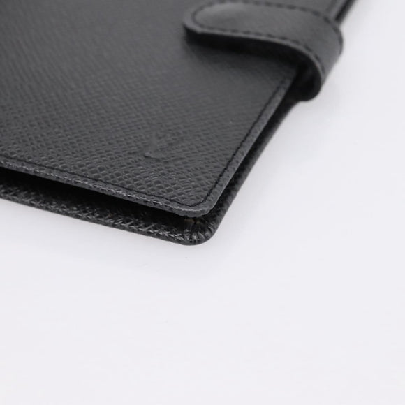 LOUIS VUITTON Taiga Agenda PM Day Planner Cover Ardoise R20426 LV Auth bs36444
