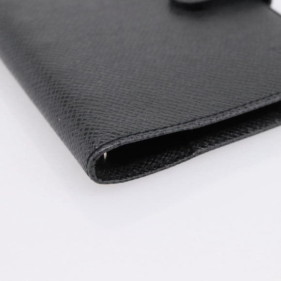 LOUIS VUITTON Taiga Agenda PM Day Planner Cover Ardoise R20426 LV Auth bs36444