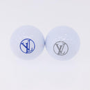 LOUIS VUITTON Monogram Set Golf Andrews Golf Ball Case Red GI0297 Auth bs36446-20