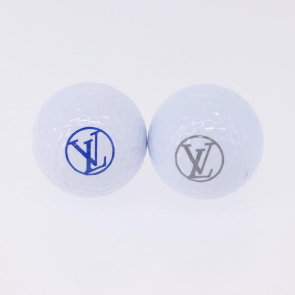 LOUIS VUITTON Monogram Set Golf Andrews Golf Ball Case Red GI0297 Auth bs36446
