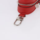LOUIS VUITTON Monogram Set Golf Andrews Golf Ball Case Red GI0297 Auth bs36446-7