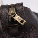 LOUIS VUITTON Utah Kiowa Tote Bag Leather Brown Gold M95453 LV Auth bs36447A-9