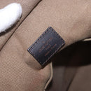 LOUIS VUITTON Utah Kiowa Tote Bag Leather Brown Gold M95453 LV Auth bs36447A-18