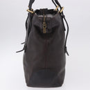 LOUIS VUITTON Utah Kiowa Tote Bag Leather Brown Gold M95453 LV Auth bs36447A-4