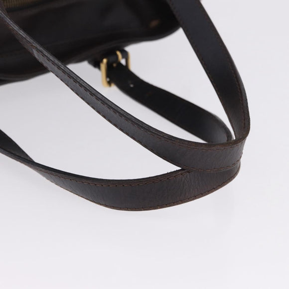 LOUIS VUITTON Utah Kiowa Tote Bag Leather Brown Gold M95453 LV Auth bs36447A