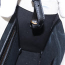 BALENCIAGA Hardware Hand Bag Canvas 2way White Gold 693662 Auth bs36453-21