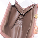 Burberrys Nova Check Shoulder Bag Canvas Beige Gold Auth bs36455-19