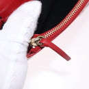 BALENCIAGA The Money Long Wallet Leather Red Gold 233599 Auth bs36458A-19