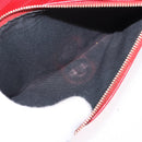 BALENCIAGA The Money Long Wallet Leather Red Gold 233599 Auth bs36458A-20