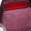 VALENTINO Shoulder Bag Leather 2way Pink Gold Auth bs36461-11