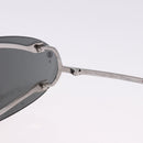 CARTIER Sunglasses Metal Black Silver Auth bs36462V-10