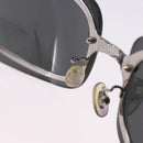 CARTIER Sunglasses Metal Black Silver Auth bs36462V-12