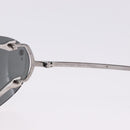 CARTIER Sunglasses Metal Black Silver Auth bs36462V-14