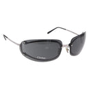 CARTIER Sunglasses Metal Black Silver Auth bs36462V-1