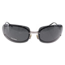 CARTIER Sunglasses Metal Black Silver Auth bs36462V-2