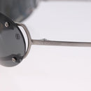 CARTIER Sunglasses Metal Black Silver Auth bs36462V-9