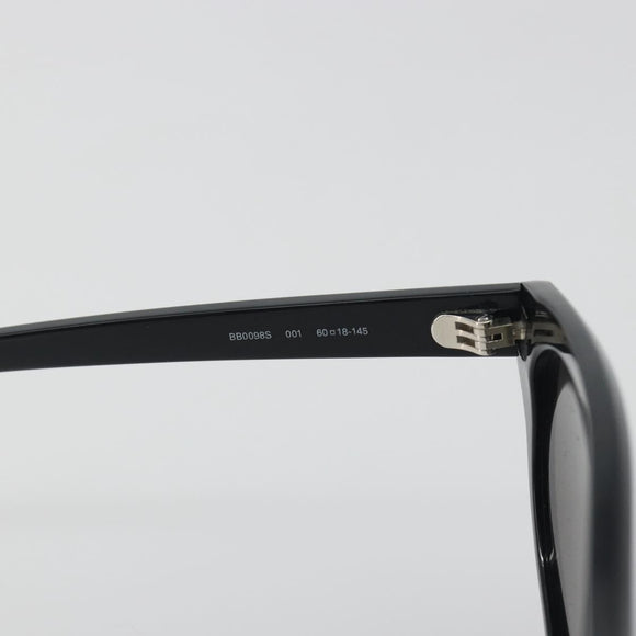 BALENCIAGA Sunglasses Plastic Black White Auth bs36465