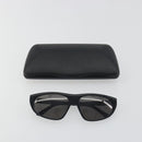 BALENCIAGA Sunglasses Plastic Black White Auth bs36465-12