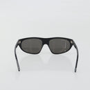 BALENCIAGA Sunglasses Plastic Black White Auth bs36465-3