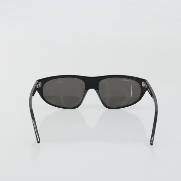 BALENCIAGA Sunglasses Plastic Black White Auth bs36465