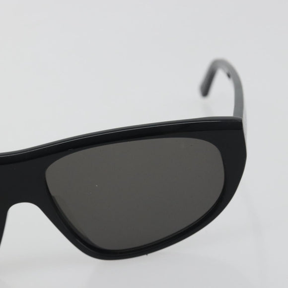 BALENCIAGA Sunglasses Plastic Black White Auth bs36465