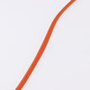 CHANEL Glasses Strap Canvas Orange Silver CC Auth bs36467-13