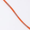 CHANEL Glasses Strap Canvas Orange Silver CC Auth bs36467-8