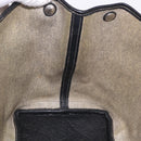 CHANEL Garden Party PM Tote Bag Coated Canvas Beige Silver CC Auth bs36468-18