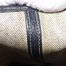 CHANEL Garden Party PM Tote Bag Coated Canvas Beige Silver CC Auth bs36468-12
