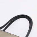 CHANEL Garden Party PM Tote Bag Coated Canvas Beige Silver CC Auth bs36468-8
