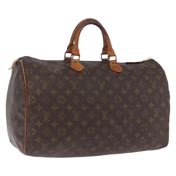 LOUIS VUITTON Monogram Speedy 40 Hand Bag M41522 LV Auth bs36470
