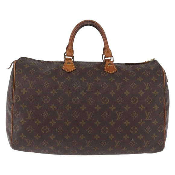 LOUIS VUITTON Monogram Speedy 40 Hand Bag M41522 LV Auth bs36470